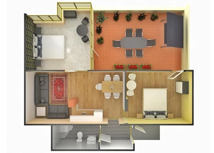 Boutique Rumbach Terrace Apartment Budapeste
